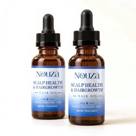 2 NOUZA Hair Oil bottles