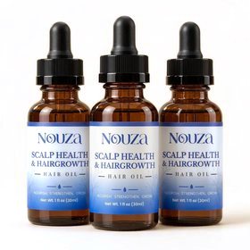 3 NOUZA Hair Oil bottles