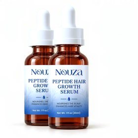 2 NOUZA Peptide Serum bottles